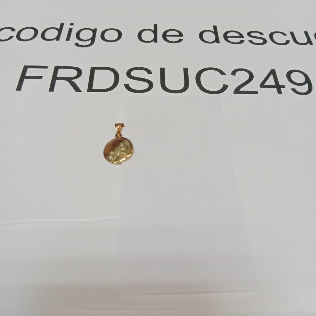 MEDALLA RELIGIOSA ORO 8 K 1.2 GRMS (SEMINUEVO)