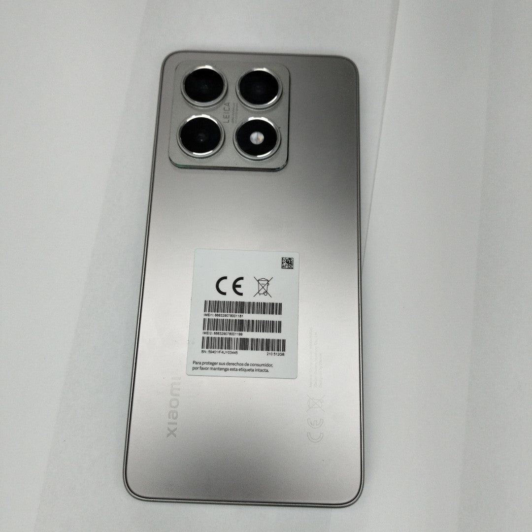 CELULAR XIAOMI 14T 5G 2406APNFAG (2024) 512 GB 16 GB RAM (SEMINUEVO)