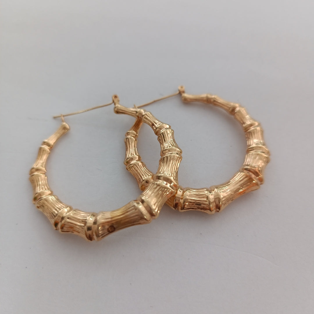 ARRACADAS PAR ORO 14 K 5,00 GRMS (SEMINUEVO)