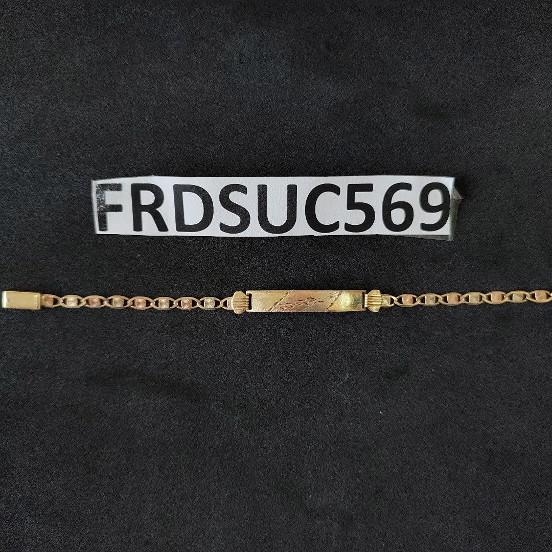 ESCLAVA ORO 10 K 5.2 GRMS (SEMINUEVO)