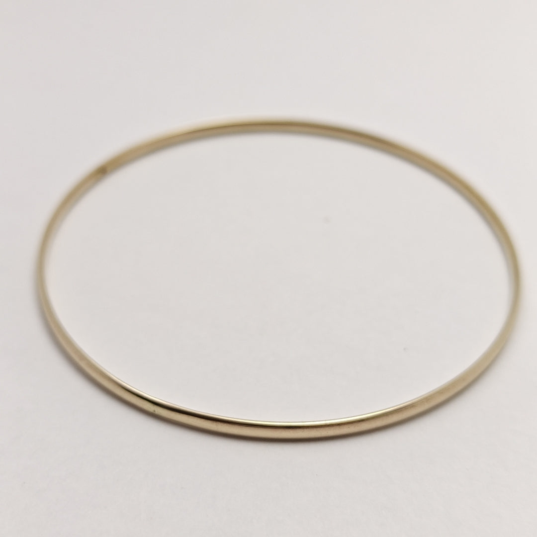 PULSERA RIGIDA ORO 14 K 4,20 GRMS (SEMINUEVO)