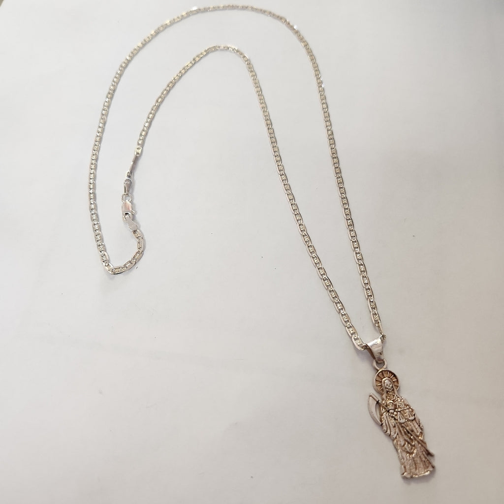 CADENA, DIJE PLATA 7.8 GRMS (SEMINUEVO)