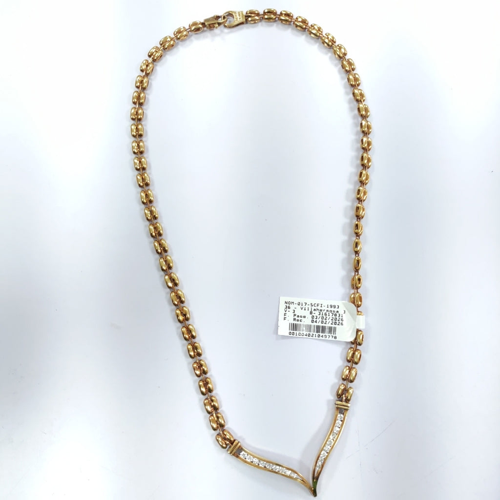 GARGANTILLA ORO 14 K 24,30 GRMS (SEMINUEVO)