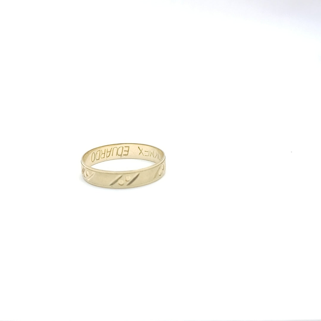 ARGOLLA ORO 10 K 0.9 GRMS (SEMINUEVO)