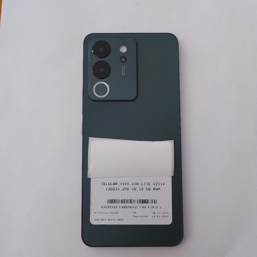 CELULAR VIVO V30 LITE V2314 (2023) 256 GB 12 GB RAM (SEMINUEVO)