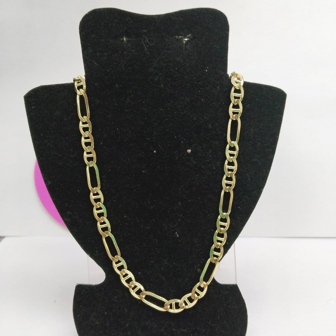 CADENA FIGARO 18.81GR 55 CM 14K (NUEVO)