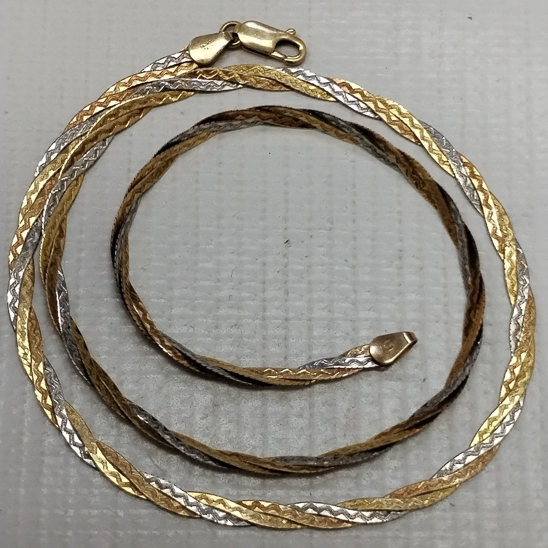 GARGANTILLA ORO 14 K 9.7 GRMS (SEMINUEVO)