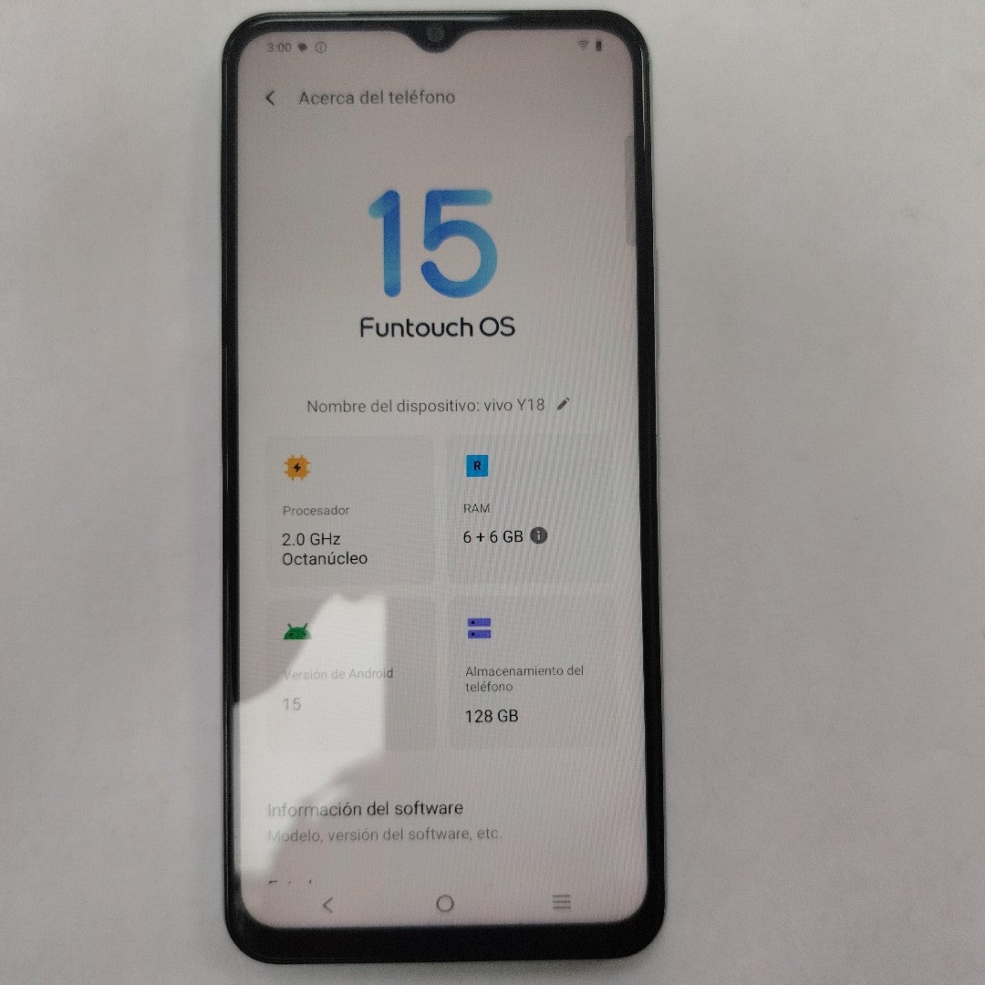 CELULAR VIVO Y18 V2333 128 GB 6 GB (SEMINUEVO)