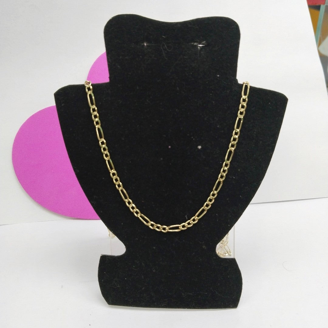 CADENA 3 X 1 6.51GR 55 CM 14K (NUEVO)