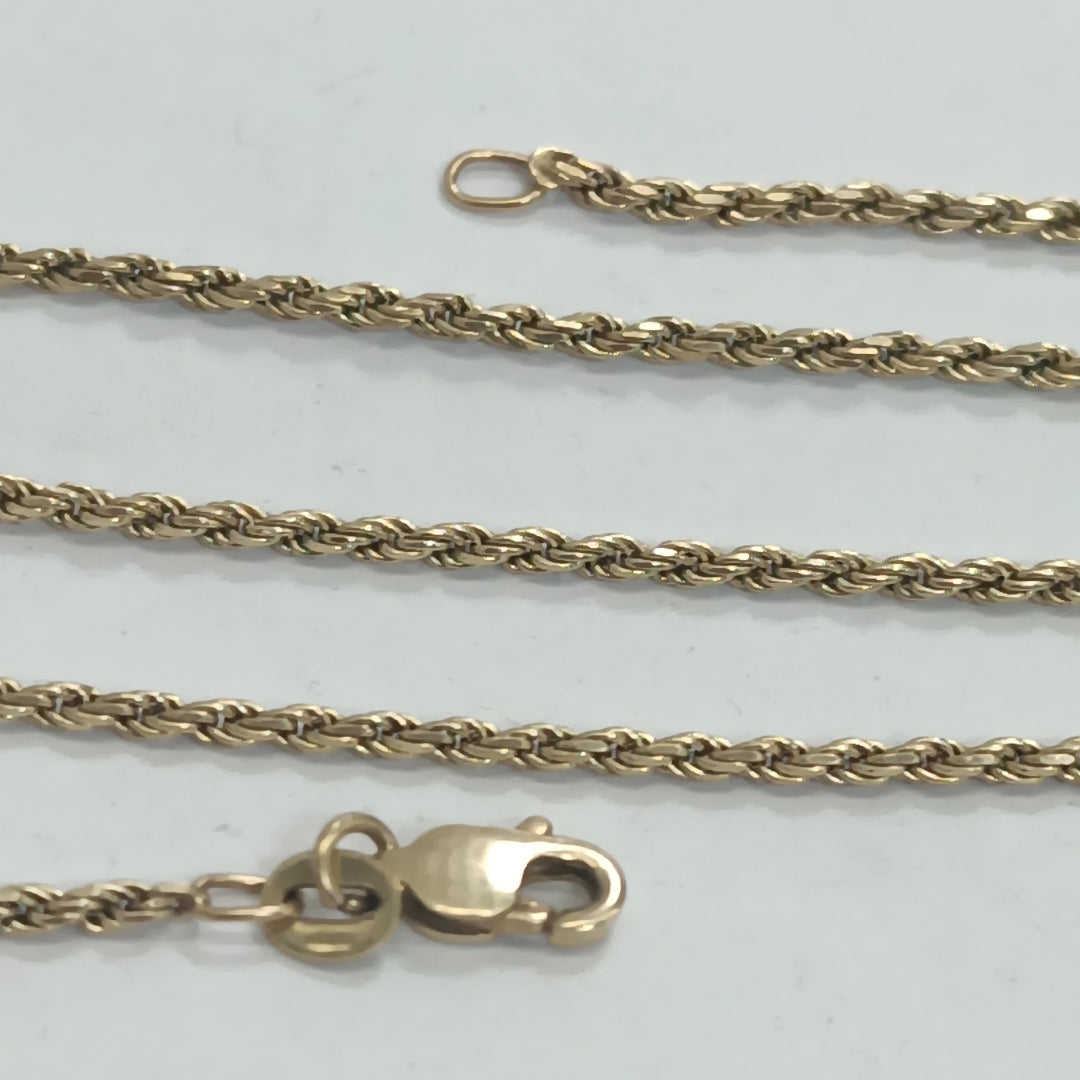 CADENA ORO 14 K 4.8 GRMS (SEMINUEVO)