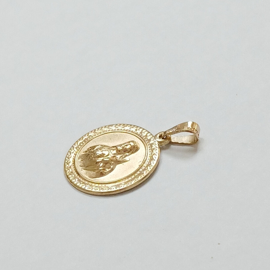 MEDALLA PERSONAL ORO 14 K 2.1 GRMS (SEMINUEVO)