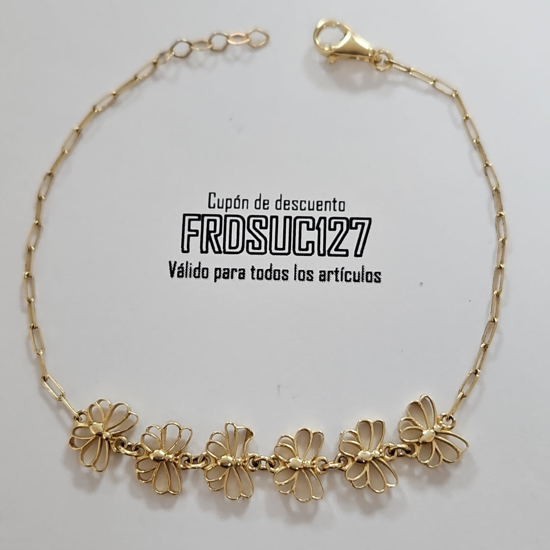 PULSERAS DAMA ORO 14K 2.9 (NUEVO)
