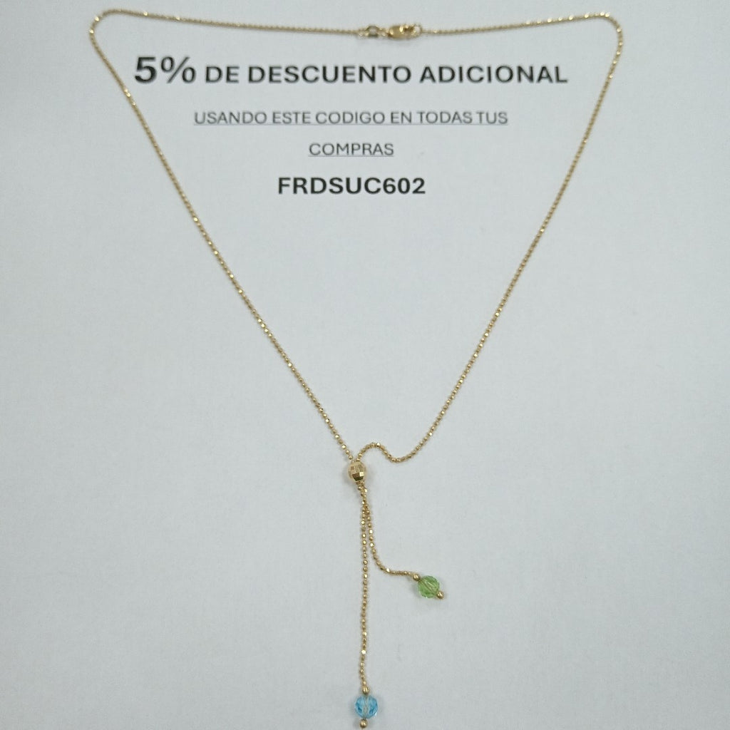 COLLAR ORO 14 K 3.7 GRMS (SEMINUEVO)