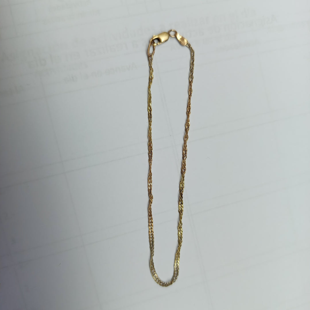 PULSERA ORO 10 K 1.2 GRMS (SEMINUEVO)