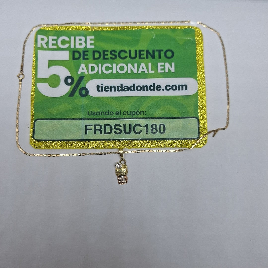 CADENA ORO 14 K 2.3 GRMS (SEMINUEVO)