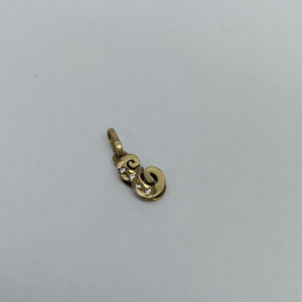 DIJE ORO 14 K 0,90 GRMS (SEMINUEVO)
