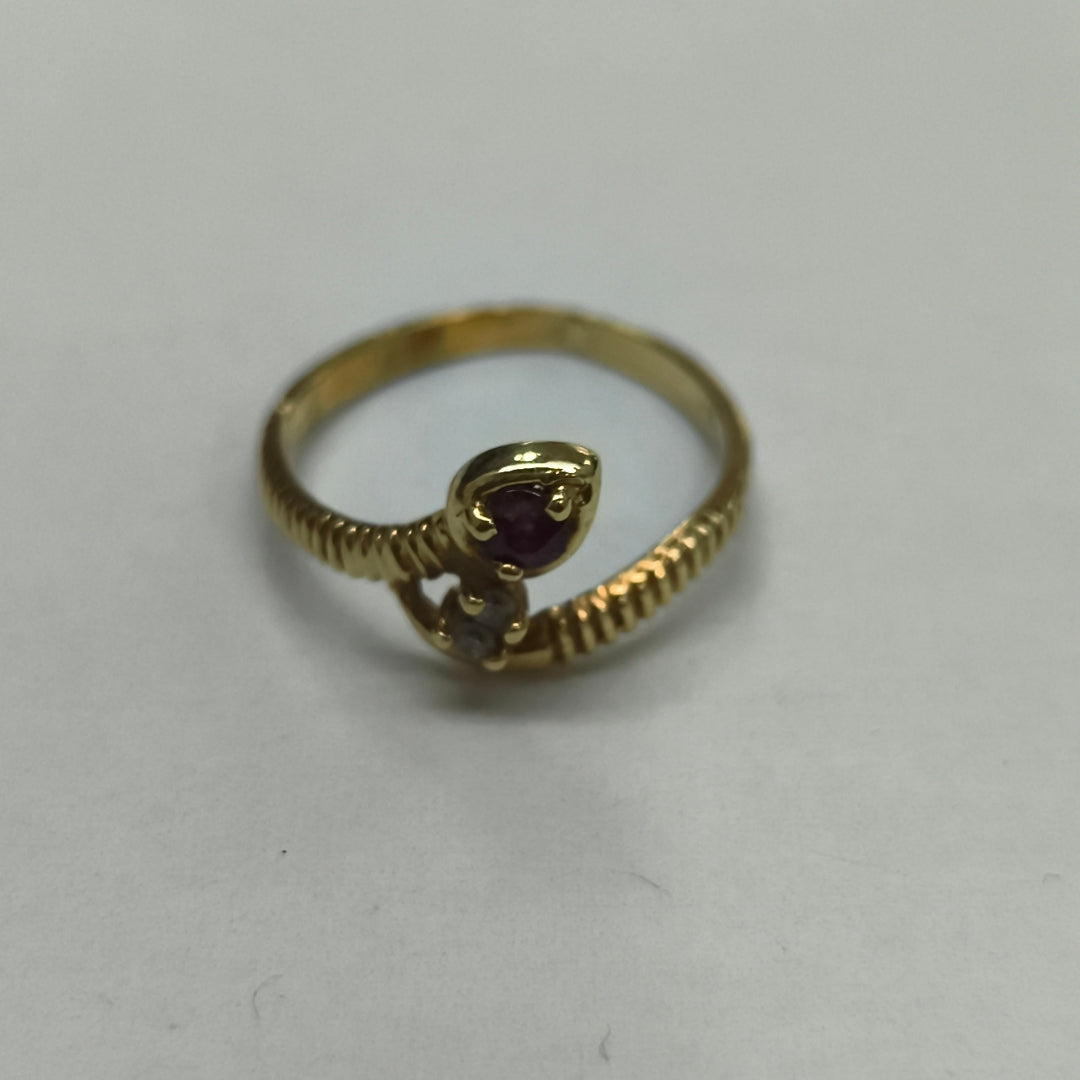 K1 1,80 GRMS 10 K ESPECIFICACIONES COMPLEMENTARIAS ANILLITO MOTIVO SERPIENTE PIE (SEMINUEVO)