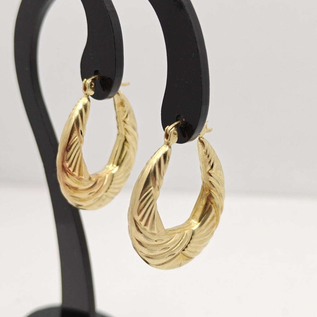ARRACADAS PAR ORO 14 K 3,50 GRMS (SEMINUEVO)