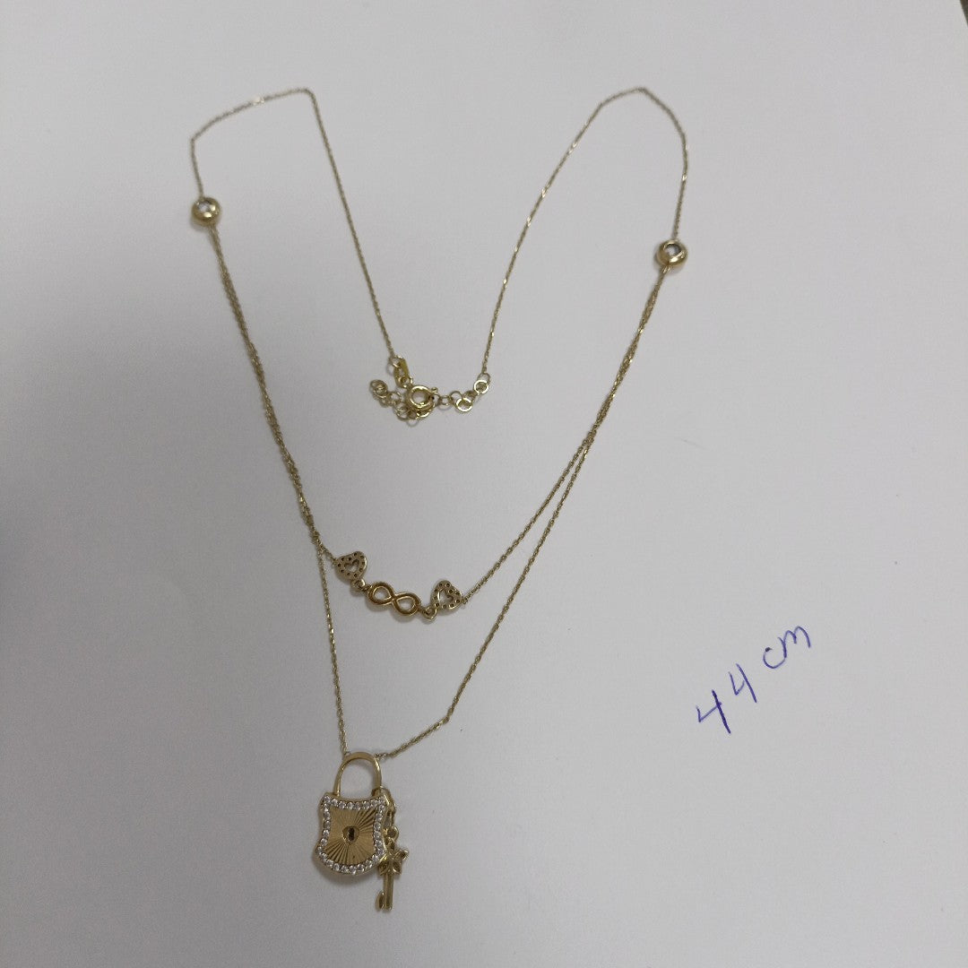 CADENA ORO 10 K 3.7 GRMS (SEMINUEVO)