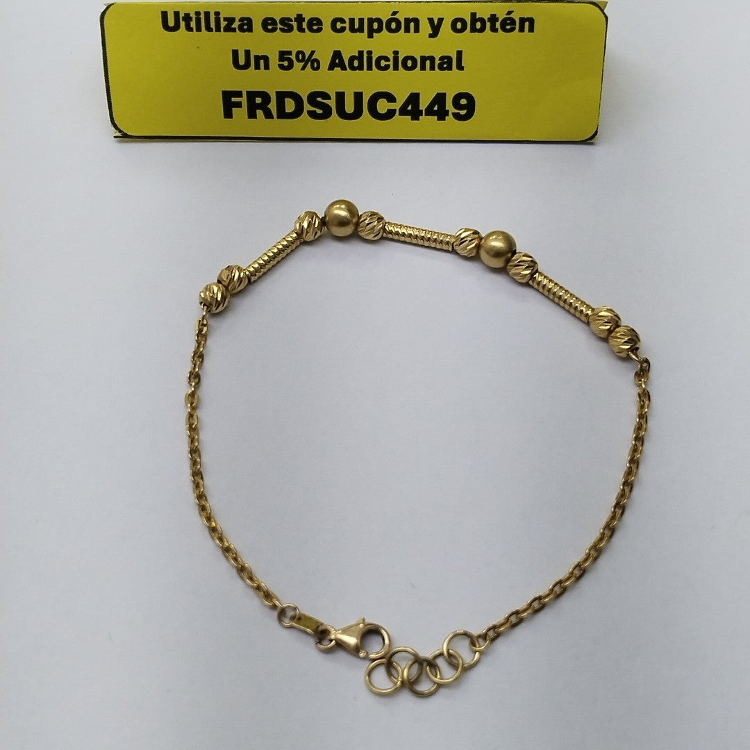 PULSERA ORO 21 K 4.7 GRMS (SEMINUEVO)