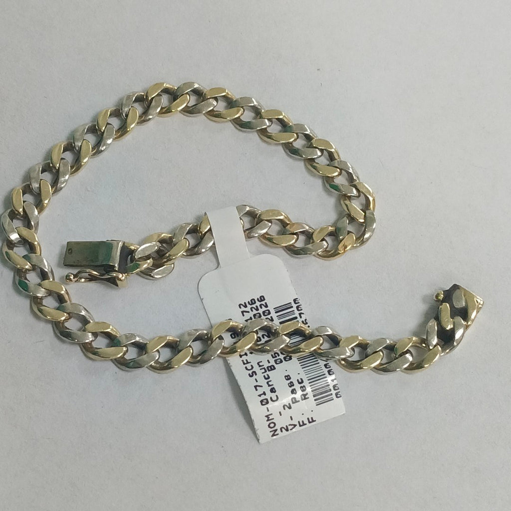 PULSERA ORO,ORO BLANCO 14 K 19,30 GRMS (SEMINUEVO)