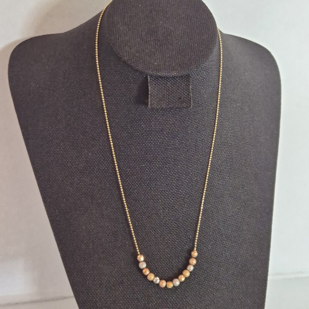 COLLAR ORO, ORO COMBINADO 10 K 3 GRMS (SEMINUEVO)