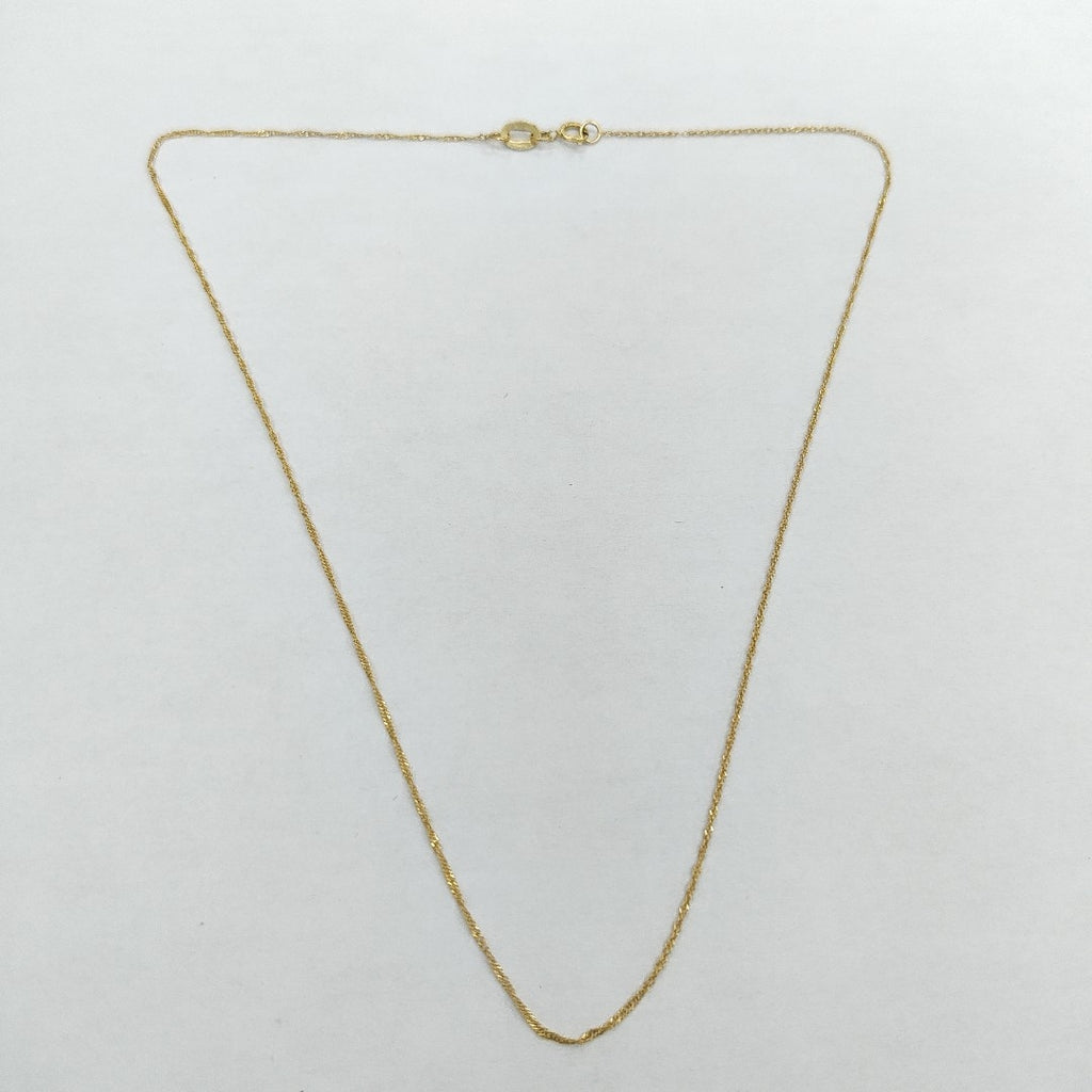CADENA ORO 14 K 0,50 GRMS (SEMINUEVO)