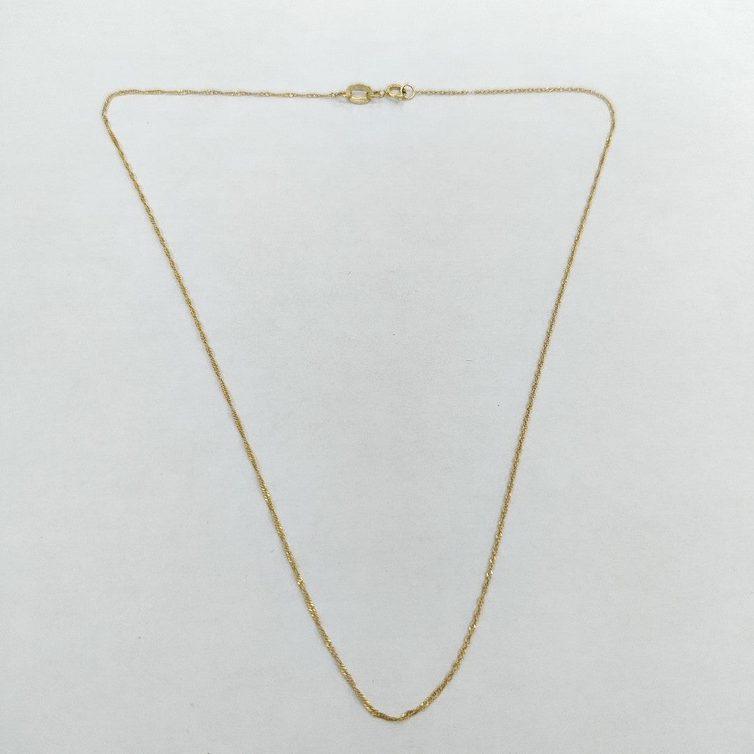 CADENA ORO 14 K 0,50 GRMS (SEMINUEVO)