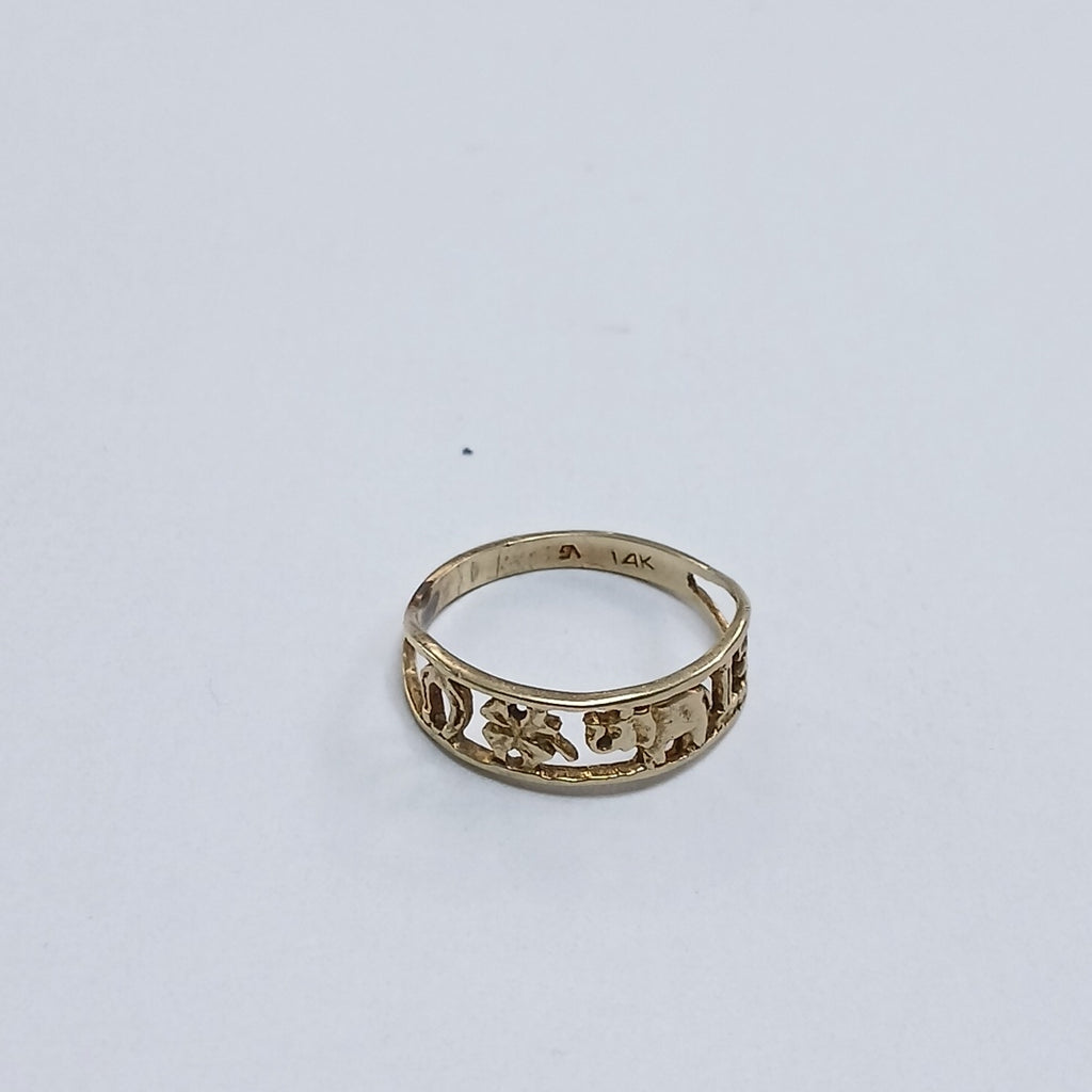 ANILLITO ORO 14 K 1.7 GRMS (SEMINUEVO)