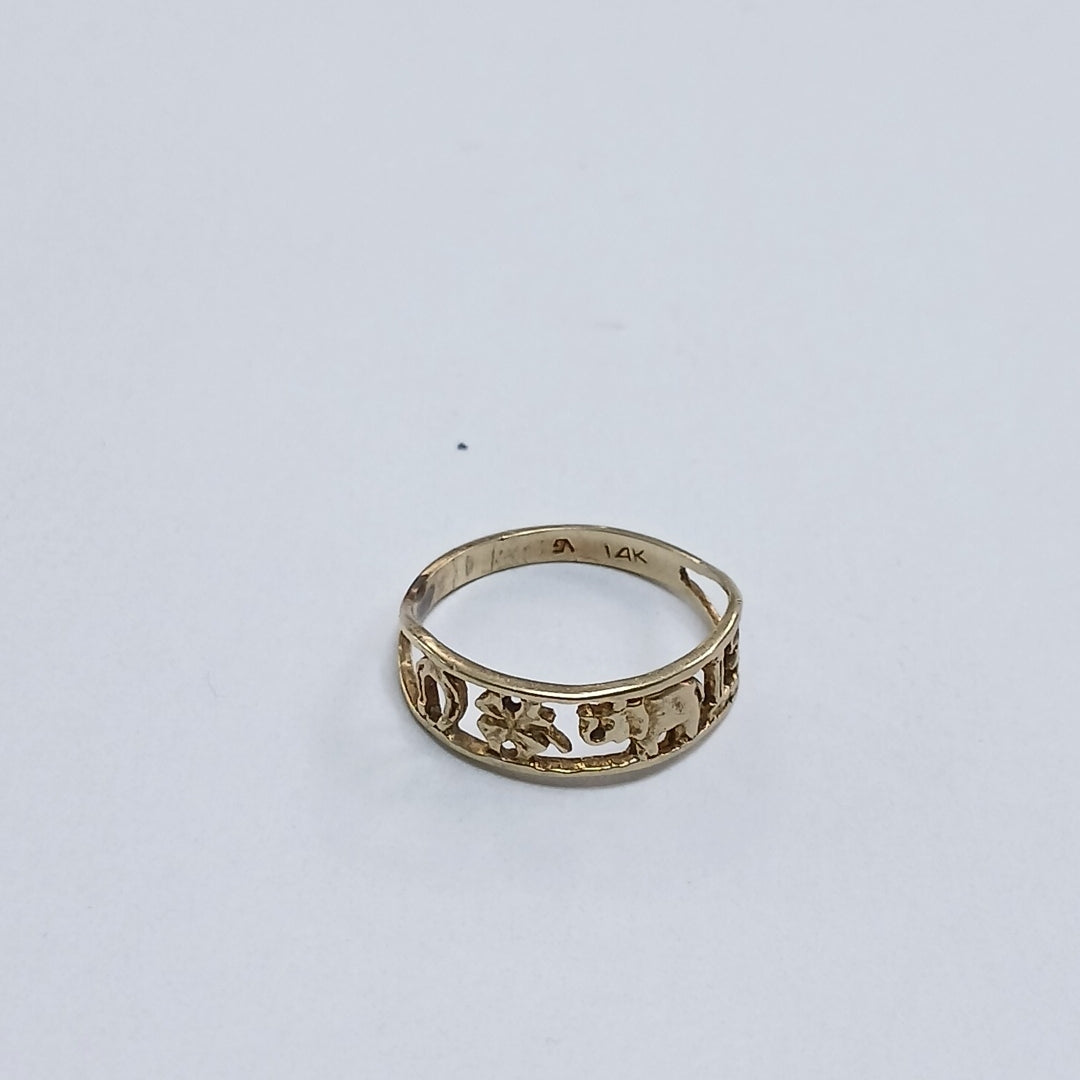 ANILLITO ORO 14 K 1.7 GRMS (SEMINUEVO)