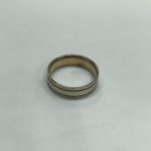 ARGOLLA ORO, ORO BLANCO 10 K 6.3 GRMS (SEMINUEVO)