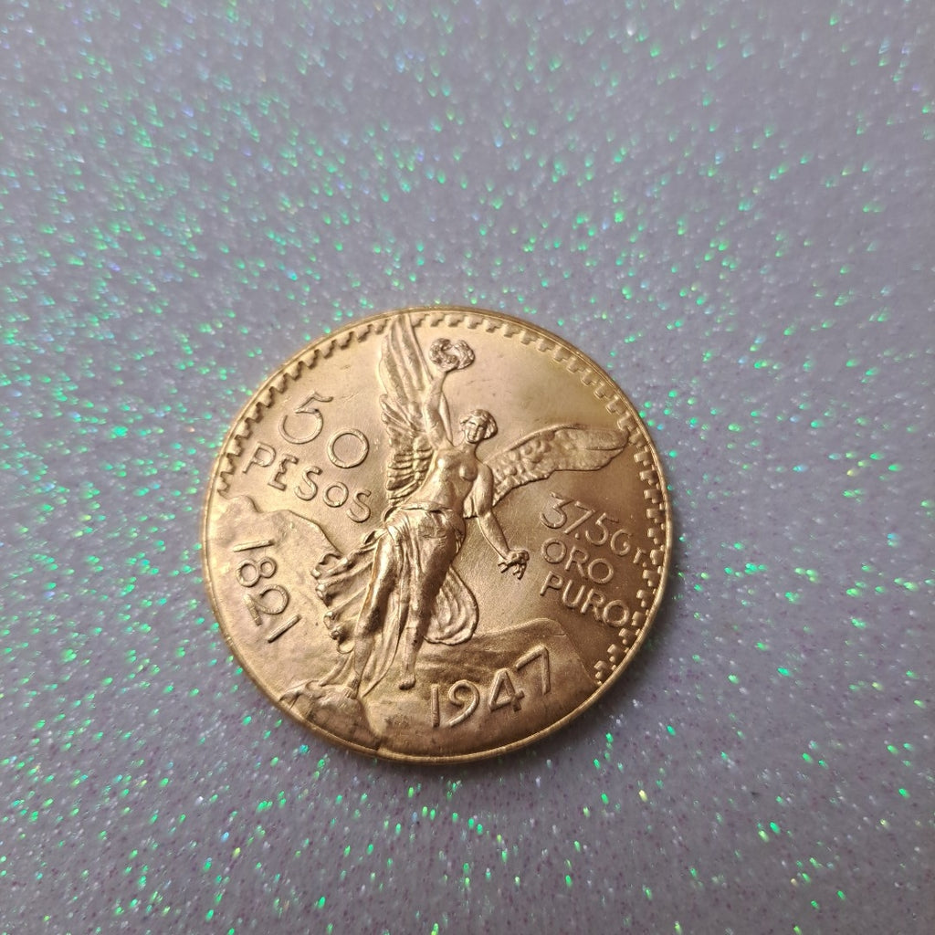 K1 41,60 GRMS 21 K IDENTIFICACIÓN MONEDA NOMINATIVA MONEDAS PESOS 50 PESOS (SEMINUEVO)