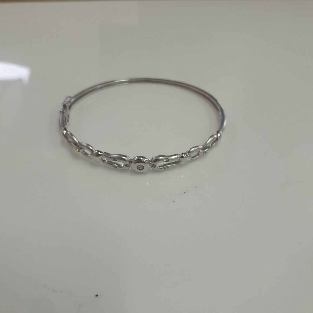 PULSERA ORO BLANCO 14 K 7,60 GRMS (SEMINUEVO)