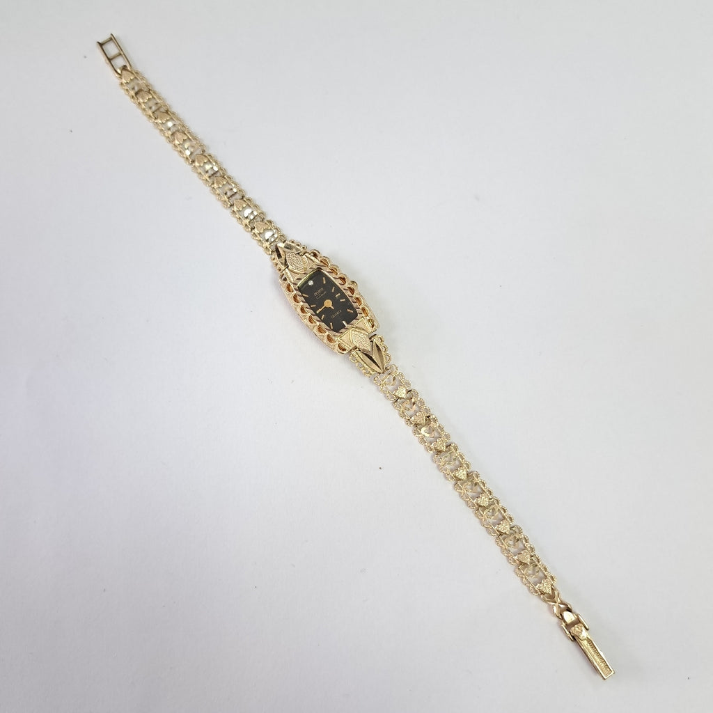 RELOJ CAJA ACERO PULSO ORO ORO 14 K 16,70 GRMS (SEMINUEVO)