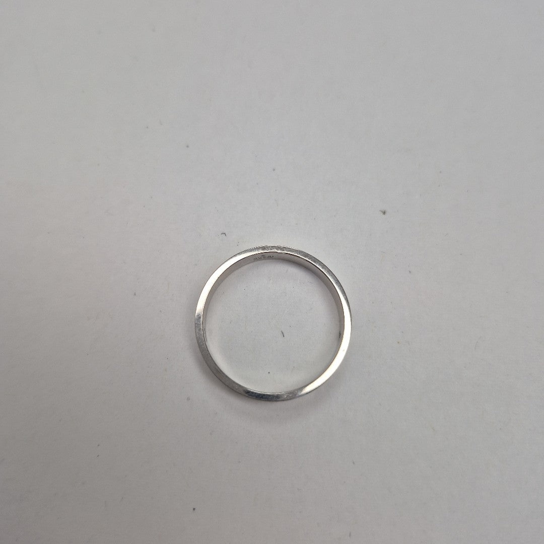 ARGOLLA ORO BLANCO 18 K 4,90 GRMS (SEMINUEVO)