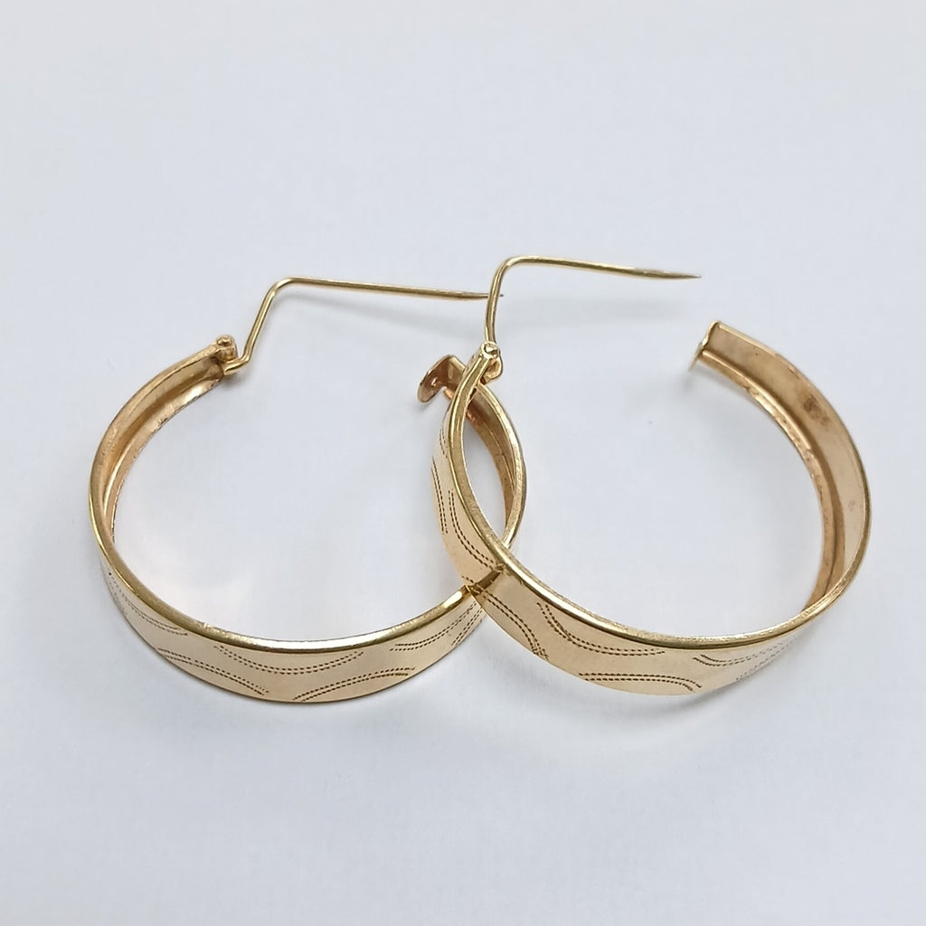 ARRACADAS PAR ORO 16K 6.5 GRMS (SEMINUEVO)