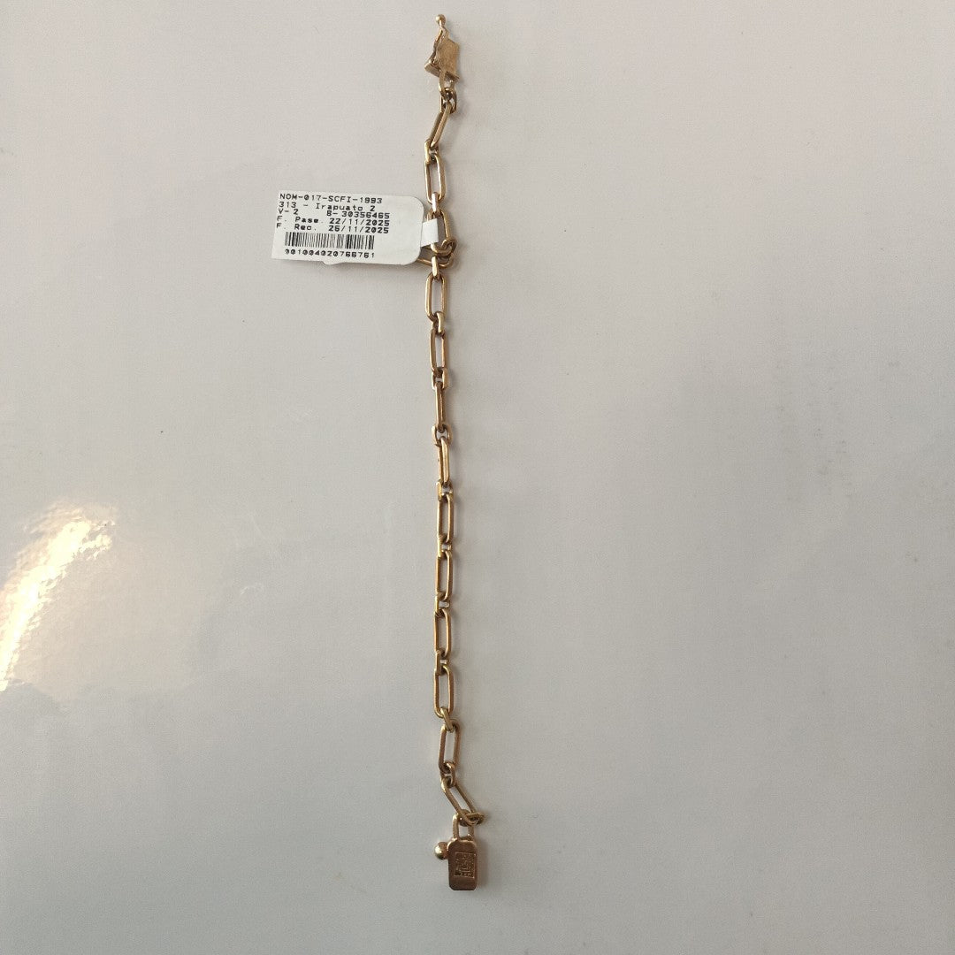 PULSERA ORO 14 K 9.4 GRMS (SEMINUEVO)