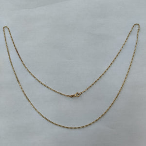 CADENA ORO 14 K 2,80 GRMS (SEMINUEVO)