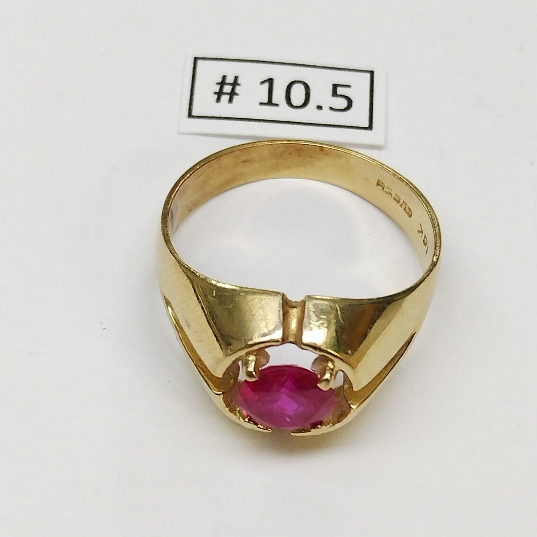 ANILLO ORO 14 K 5.8 GRMS (SEMINUEVO)