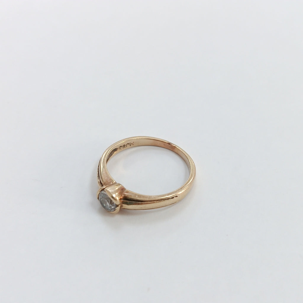 SOLITARIO ORO 14 K 2.3 GRMS (SEMINUEVO)