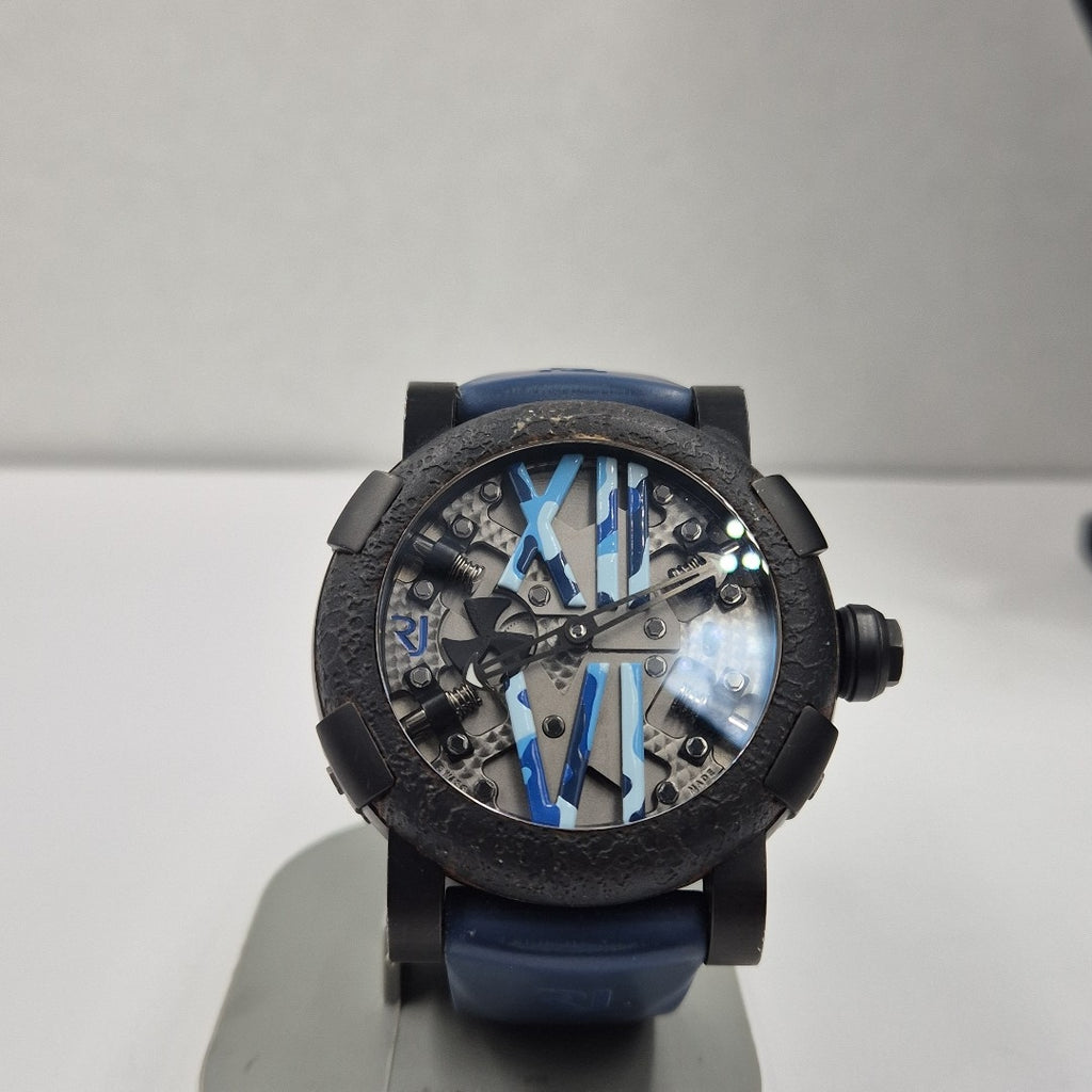   RELOJ CABALLERO   ROMAIN JEROME   STEAMPUNK BLUE AUTOM (SEMINUEVO)