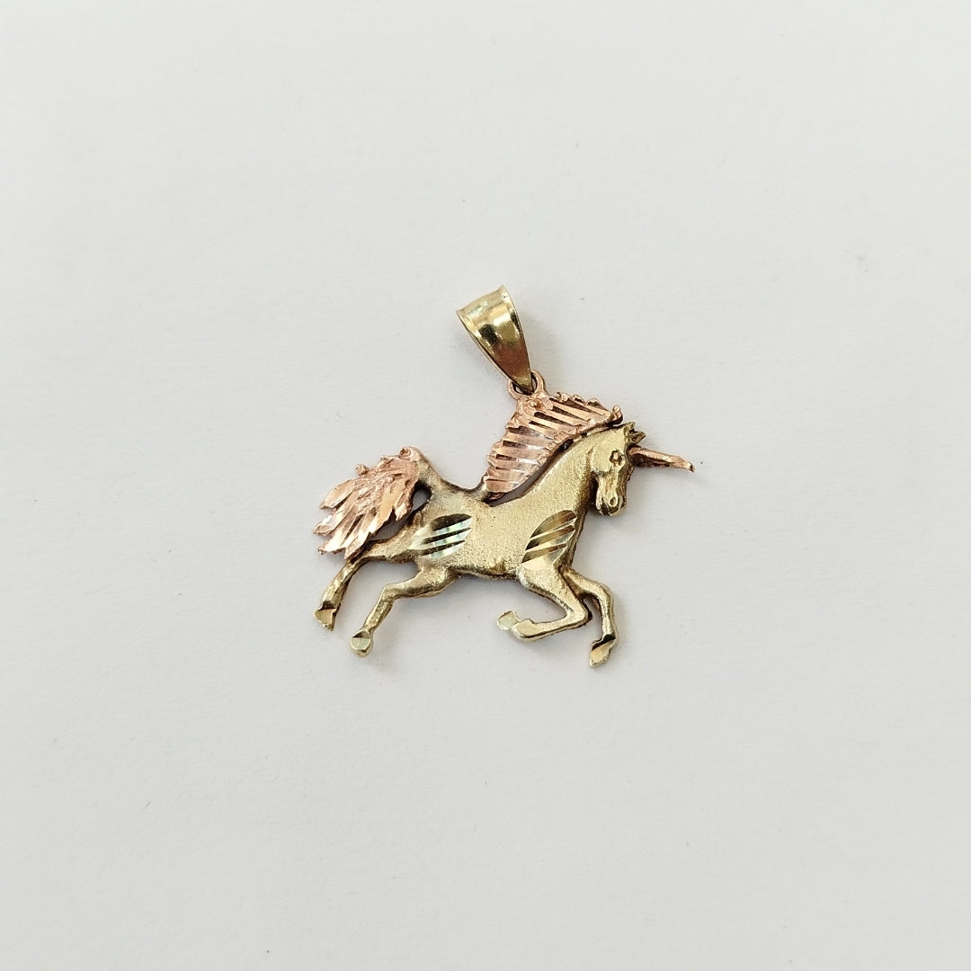 DIJE ORO,ORO COMBINADO 14 K 3,40 GRMS (SEMINUEVO)
