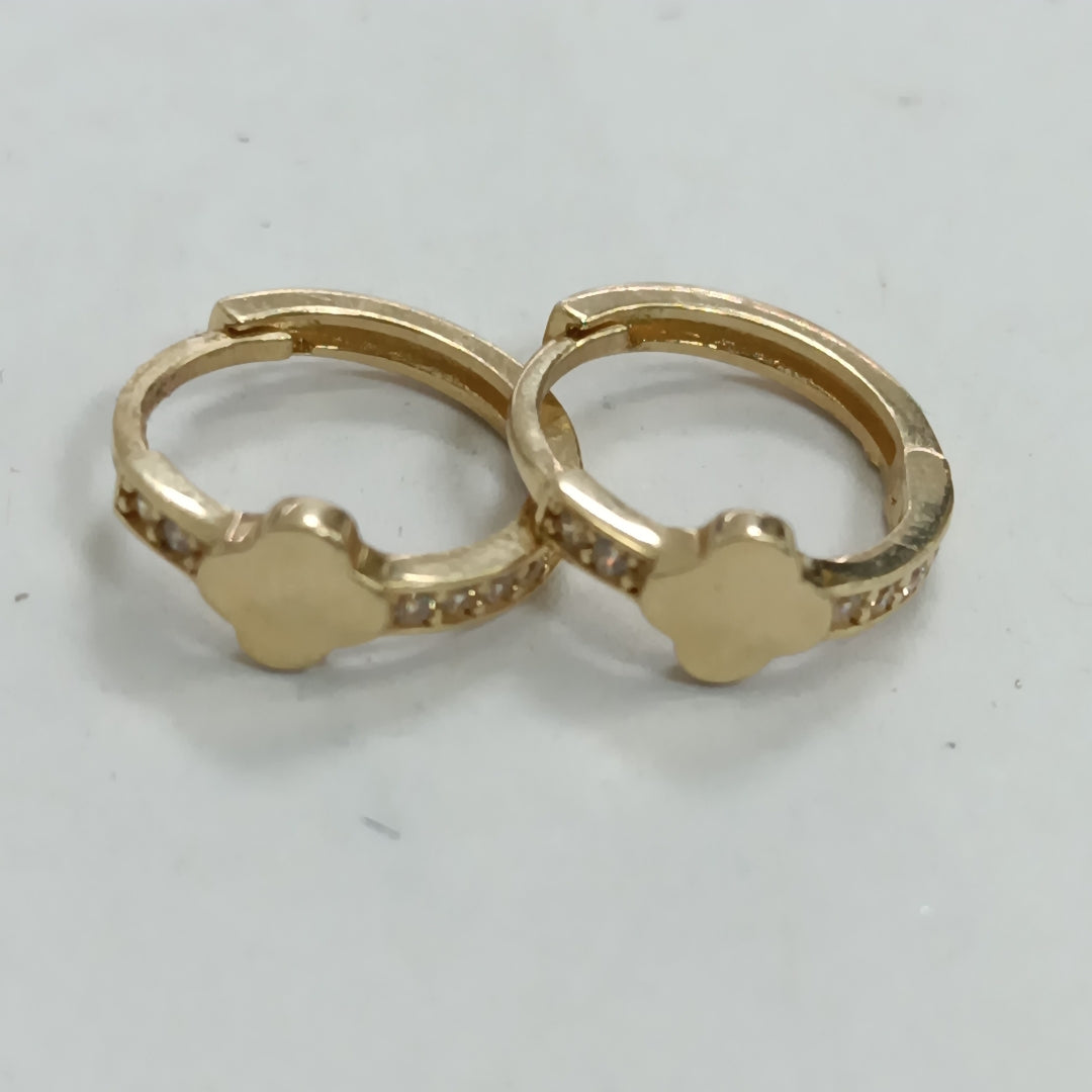 ARETES PAR ORO 14 K 2,10 GRMS (SEMINUEVO)