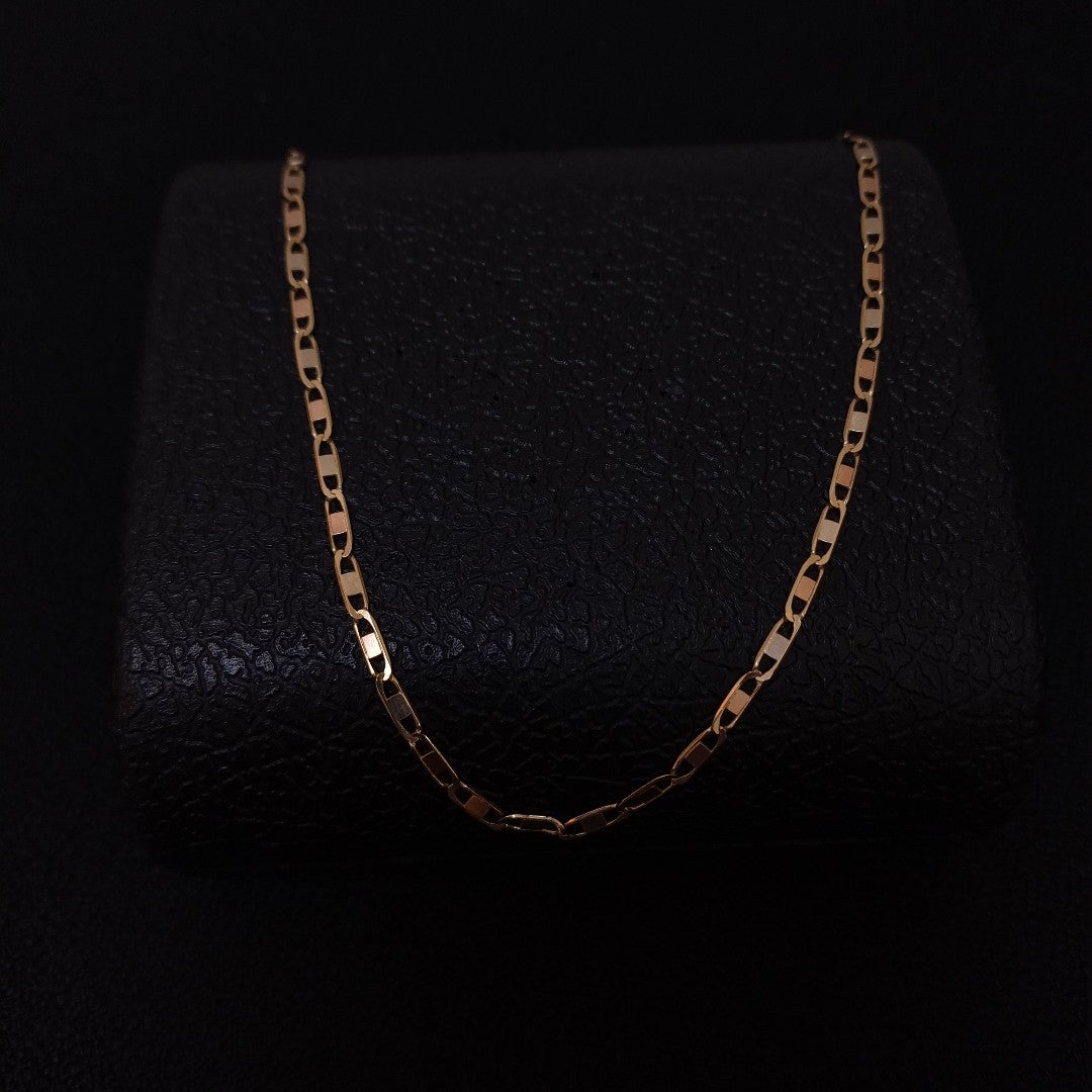 CADENA ORO COMBINADO 14 K 5,50 GRMS (SEMINUEVO)