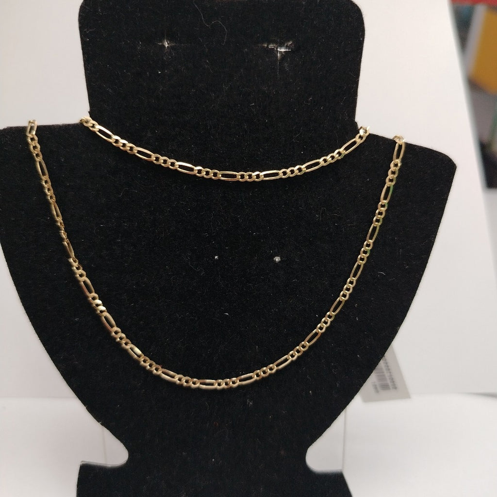 CADENA 3 X 1 3.31GR 50 CM 14K (NUEVO)