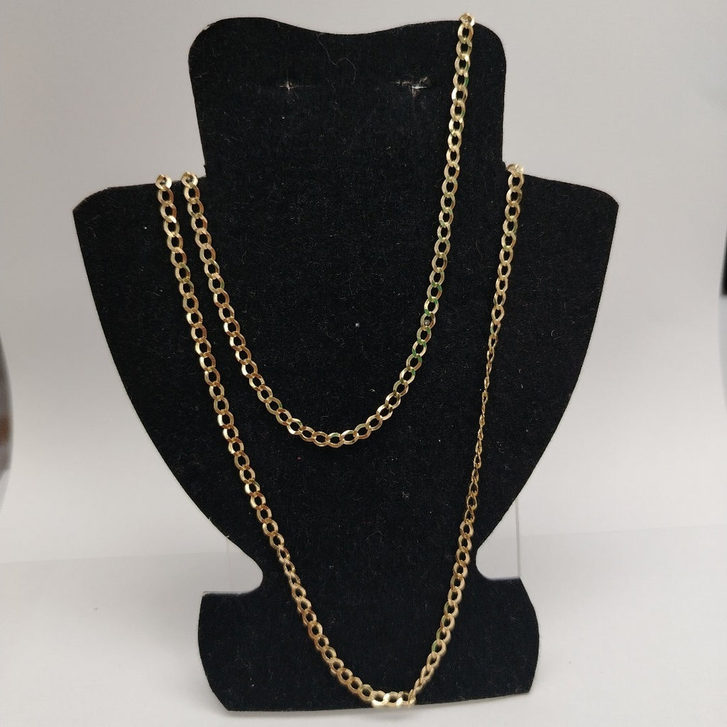 CADENA BARBADO 5.31GR 55 CM 14K (NUEVO)