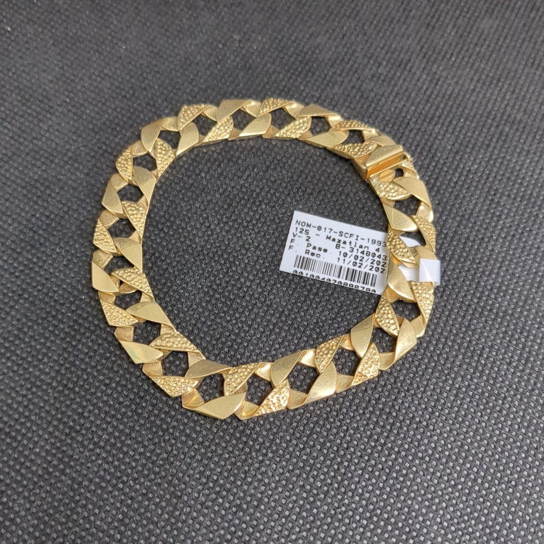 PULSERA ORO 14 K 24.5 GRMS (SEMINUEVO)