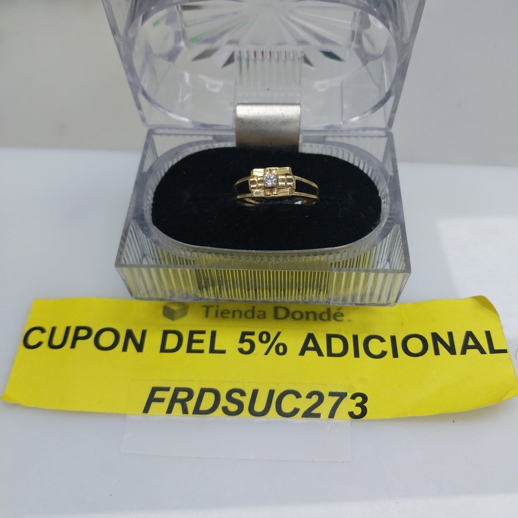 ANILLO ORO 14 K 2,00 GRMS (SEMINUEVO)