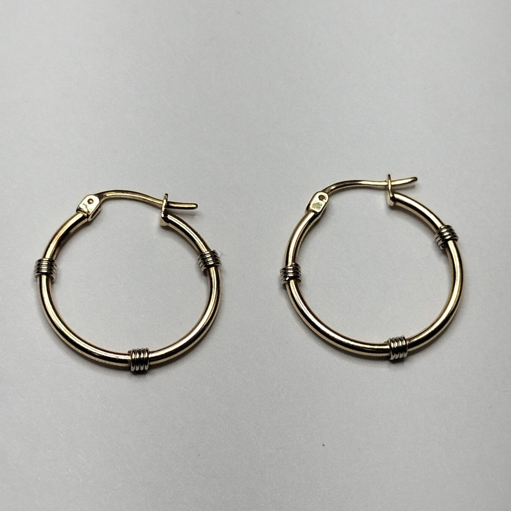 ARRACADAS PAR ORO 14 K 2,50 GRMS (SEMINUEVO)
