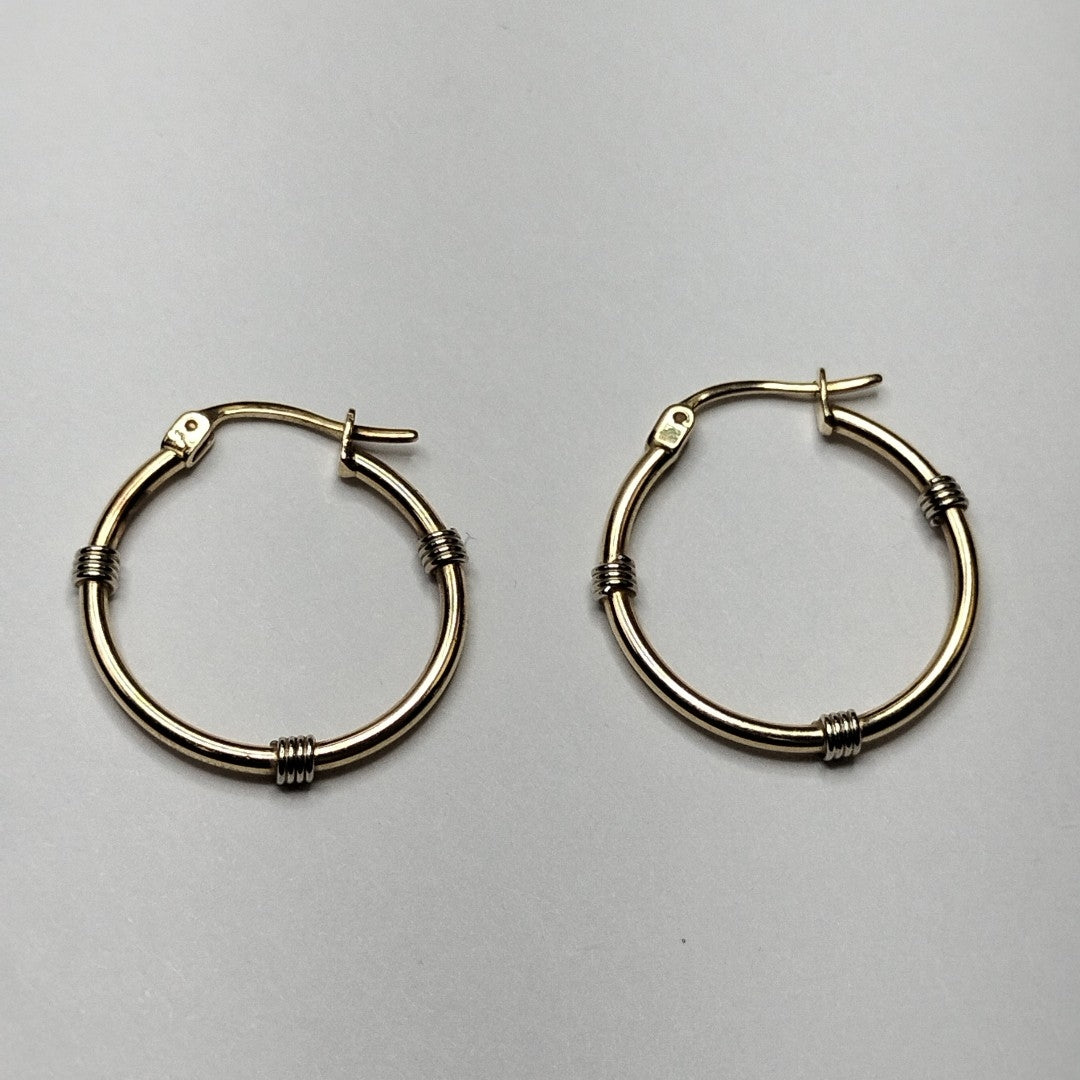 ARRACADAS PAR ORO 14 K 2,50 GRMS (SEMINUEVO)